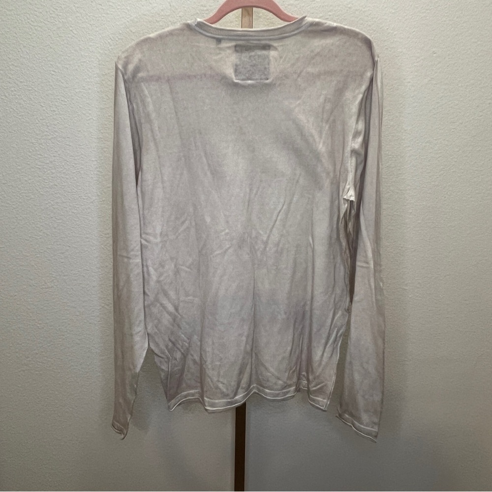 I Jeans by Buffalo Long Sleeve Shirt Cream Size Large - Picture 7 of 7
